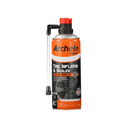 Archele Tire Inflator And Sealer 450ml - Peers Auto