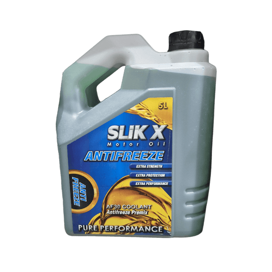 Slik X Antifreeze AF30 Coolant 5l - Green - Peers Auto