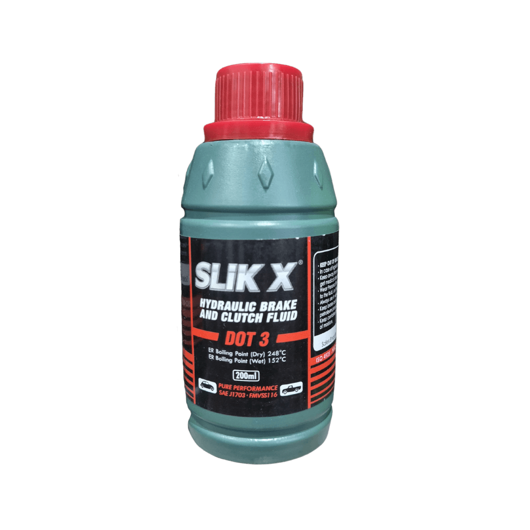 Slik X Hydraulic Brake And Clutch Fluid 200ml - Peers Auto