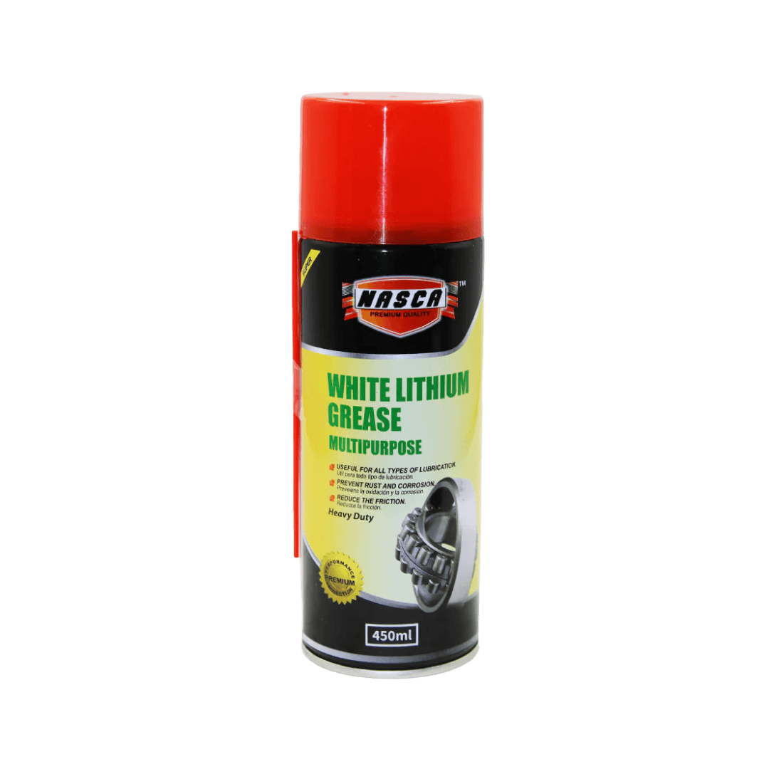 NASCA White Lithium Grease Multipurpose 450ml - Peers Auto