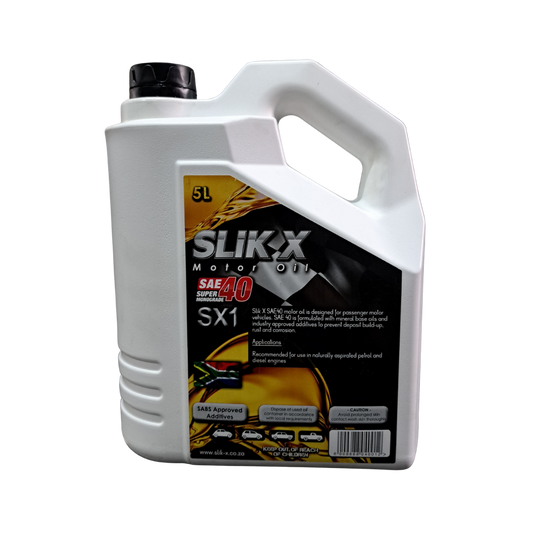 Slik X SAE40 Motor Oil SX1 5l